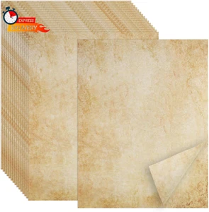 70PCS Vintage Paper 8.5 X 11 in Parchment Paper for Writing Letter Writing Paper - Picture 1 of 12