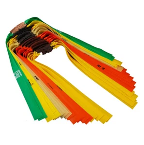 5/10/15pcs Flat Rubber Band 0.55-0.6mm High Elasticity Outdoor Hunting Accessory - Picture 1 of 11