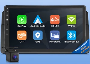 Eonon E46X6S Android 13 6+64GB Car Radio Stereo GPS CarPlay for BMW E46 320 325 - Picture 1 of 26