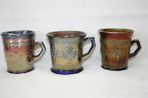 (3) Fenton Carnival Orange Tree Kobaltblau Tassen - Bild 1 von 7