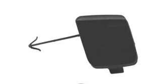 TAPPO GANCIO TRAINO PARAURTI VOLKSWAGEN GOLF 6 VI NERO POST DAL 2008 AL 2012  - Picture 1 of 1