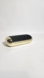Eldon Office Products Desk Office Brass Business Card Holder MCM 5” 1985 - Picture 1 of 4