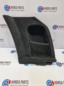 Porsche Macan 95B 2014-2023 compartimento de almacenamiento lateral del maletero panel de cubierta negro - Imagen 1 de 4