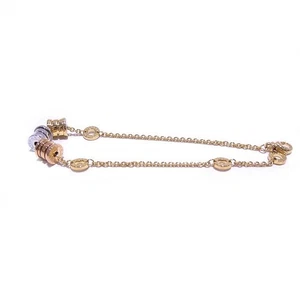 Pulsera BVLGARI B-Zero1 Tres Elementos K18 Yg/Wg/Pg Br853666 Estado A - Imagen 1 de 7