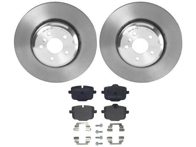 Kit de pastillas de freno trasero y rotor para BMW 750i xDrive 2016-2019 2017 2018 VY621VF Foto 1 de 1