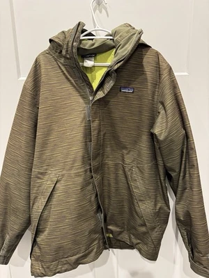 Chaqueta Patagonia Torrentshell Para Hombres Grande Verde Abrigo de Lluvia Impermeable Shell H2NO Foto 1 de 4