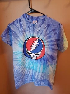 Vintage 90er 1995 Grateful Dead Tie Dye "Fare Thee Well" Tour T-Shirt Small - Bild 1 von 3