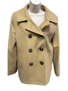 Old Navy Wool Blend Pea Coat Women’s Size Medium - Picture 1 of 5