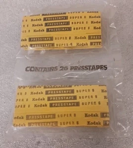 Kodak Presstape per Super 8 - Confezione da 2 - 40 Giunzioni **NUOVO - Foto 1 di 3