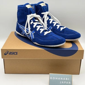 ASICS EX-EO Wrestling Boxing Shoes 1083A001 TWR900 New model  Blue US6.5-12 New - Picture 1 of 24