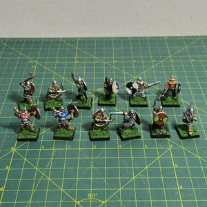 Colección D&D Heartbreaker de 12 figuras de metal vikingas nórdicas bien pintadas B - Imagen 1 de 16