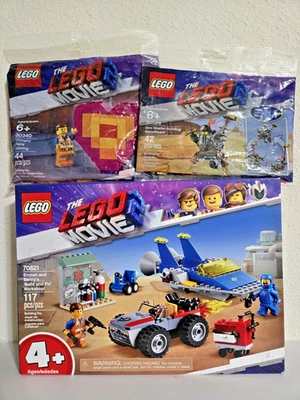 LEGO Movie 70821 Benny's Build & Fix Workshop, 30528 MetalBeard, 30340 Emmet's  - Image 1 of 2
