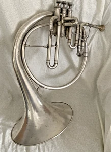 Mellophone Early Peerless Musical Instrument Co Rochester - Imagen 1 de 14