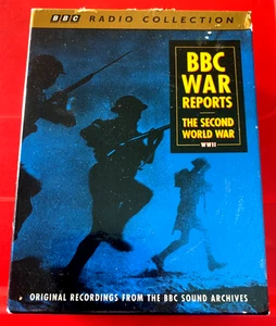 BBC War Reports/Home Front Second World War 6-Tape Audio Bk+Bklt Richard Baker - Picture 1 of 10