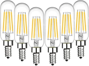 12 Volt LED Candelabra Bulbs E12 Base 4W Warm White 2700K, 40W Incandescent Repl - Picture 1 of 12