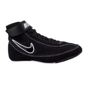 Nike Speed Sweep VII Wrestling Shoes Black 366684-001 Kids Youth Size 2.5Y NWOT - Picture 1 of 10