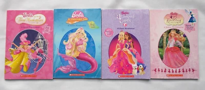 Lot of 4 Barbie Paperback Books - Image 1 of 4