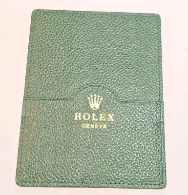ROLEX Document Holder Green Leather - Image 1 of 3