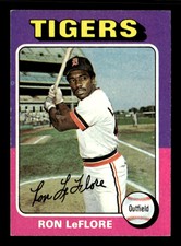 1975 Topps Ron LeFlore #628  Rookie