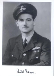 SPBB43 WWII WW2 RAF Battle of Britain BoB Hurricane Pilot GRÜN signed Photo - Bild 1 von 1