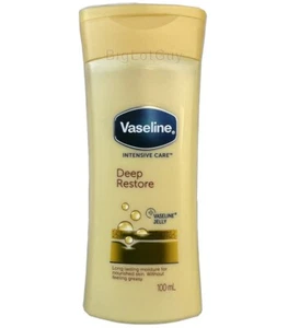 VASELINE Jelly Cuidado Intensivo RESTAURACIÓN PROFUNDA Crema Loción Hidratante 100 ml 1 paquete - Imagen 1 de 2