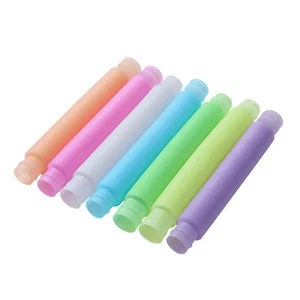 Giocattoli antistress per bambini con tubo ondulato retrattile luminoso 7 pezzi nuovi - Foto 1 di 13