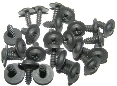 Datsun Interior Trim Screws- #8 x 1/2" Long- 1/2" Washer Head- 25 screws- #237 - Image 1 of 4