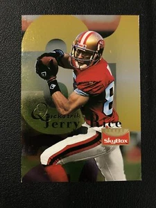 1995 Skybox #Q4 Jerry Rice Quickstrike San Francisco 49ers HOF - Picture 1 of 2