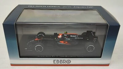 EBBRO 1:43 McLAREN HONDA MP4-30 2015 JAPAN GP #22 JENSON BUTTON 45329 - Image 1 of 4