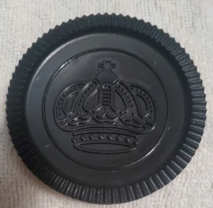 Schwarz groß Jumbo Teppich Dame Spiel Ersatz Stück ein Schachbrett 2 7/8 Zoll - Bild 1 von 2