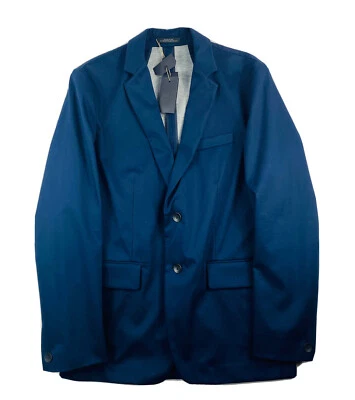Rag & Bone Blue Cotton Chambray Mens Blazer Size 38S NWT - Image 1 of 4