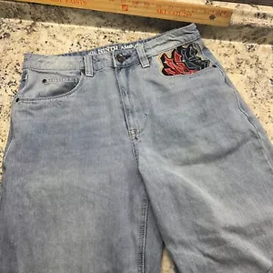 Ninth Hall Jeans Herren 32x28 Blau Ambush Hose Baggy Skater Grunge Loose Graffiti - Bild 1 von 8