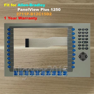 New for Allen Bradley PanelView Plus 1250 2711P-B12C15D2 Membrane Keypad* - Imagen 1 de 1