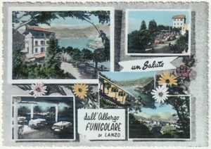 LANZO D'INTELVI - COMO - EIN GRUSS AUS DEM HOTEL SEILBAHN - REISE 1959 -49706- - Bild 1 von 1