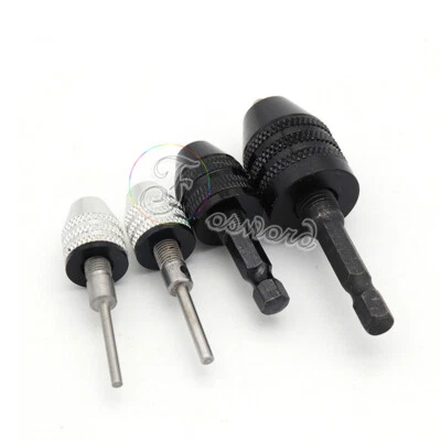 0.3mm - 8mm Bohrfutter Schnellspann Bohrhammer Bohrmaschinen Adapter Für Dremel - Bild 1 von 2