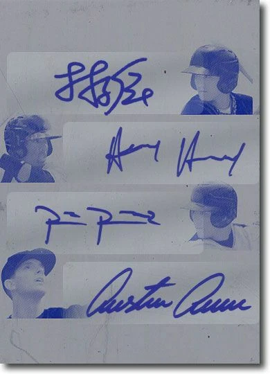 2012 Tzu-Wei LIN * Alen HANSON * Rio RUIZ  Austin AUNE Rize Auto Press Plate 1/1 - Image 1 of 1