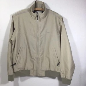 NWOT Geox Respira Mens Zip Collared Jacket Patent Breathing System Size 38 - Imagen 1 de 12