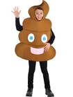Poo Pooper Emoji Tunic Novelty Funny Child Kids Fancy Dress Smiley Costume Turd