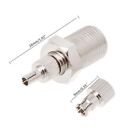 Female To TS9 & CRC9 Male Plug Coaxial Adapter RF Connector Plated