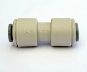 John Guest PI0408S Equal Straight Connector 1/4" Push Fit x 1/4" Push Fit - Picture 1 of 1