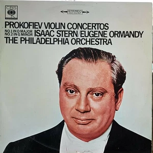 Isaac Stern, Eugene Ormandy - Prokofiev Violin Concertos - LP record VG+ - Picture 1 of 3