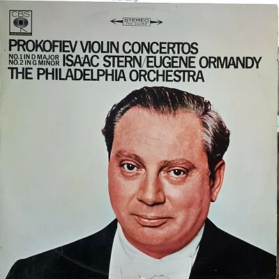 Isaac Stern, Eugene Ormandy - Prokofiev Violin Concertos - LP record VG+ - Image 1 of 3