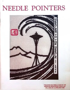 Needle Pointers Magazin der American Needlepoint Guild April/Mai 1995 - Bild 1 von 3