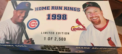 Home Run Kings 1998 | Sammy Sosa Chicago Cubs #66 & Mark McGwire Cardinals #70 - Image 1 of 4