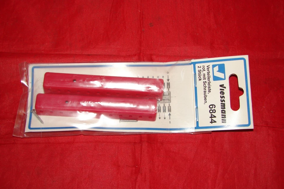 VIESSMANN HO N 2 BARRES DE DISTRIBUTION 6844 TRAIN ELECTRIQUE NEUF Foto 1 de 1