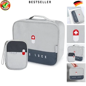 Reiseapotheke Tasche Leer Medikamententasche Reise2-teiliges Taschen-Erste-H... - Bild 1 von 6