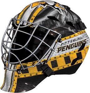 Pittsburgh Penguins Unsigned Franklin Sports Replica Full-Size Goalie Mask
