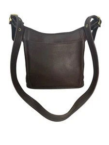 Sac de sport vintage COACH 9816 slim en cuir marron moyen - Photo 1 sur 13
