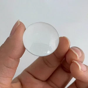 2pc 30mm Optical Glass Focal Length 50mm Plano Convex Lens Optical experiment - Picture 1 of 6