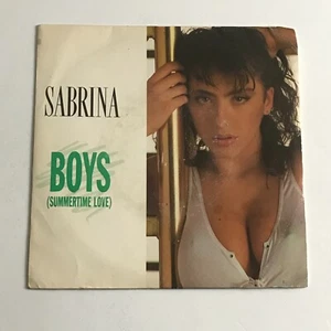 Sabrina - Boys (Summertime Love) 7" Vinyl Record - IBIZ 1 VG+ - Picture 1 of 4